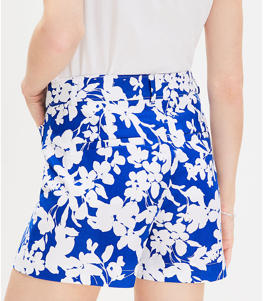 Palmer Shorts in Forget Me Not Twill
