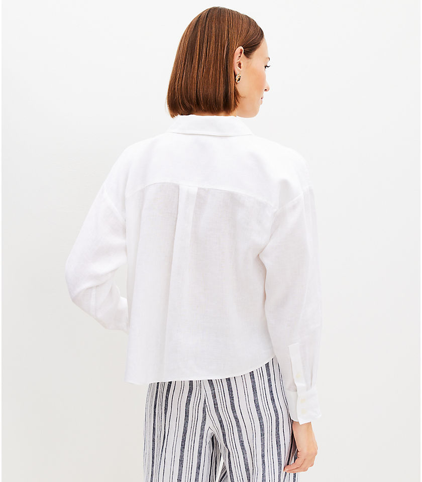 Linen Modern Pocket Shirt