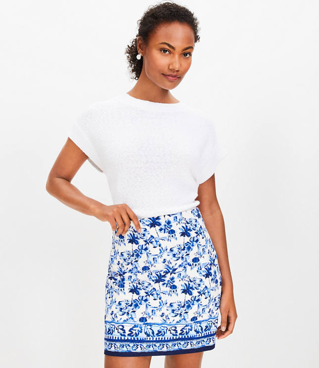 Corfu Weekend Shift Skirt