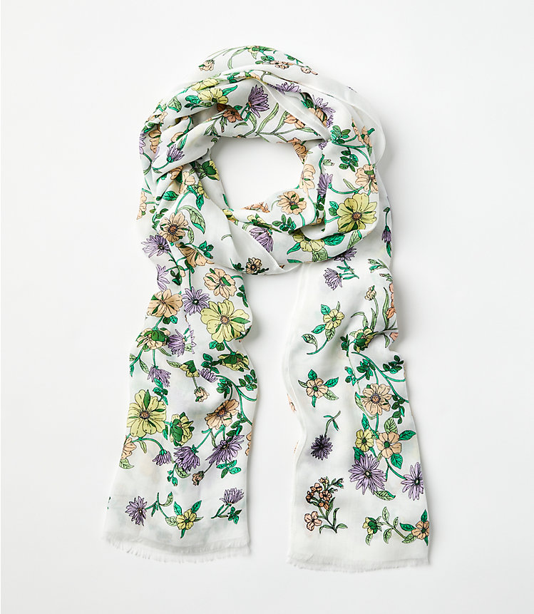 Floral Scarf image number null