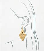 Metallic Chandelier Earrings carousel Product Image 2