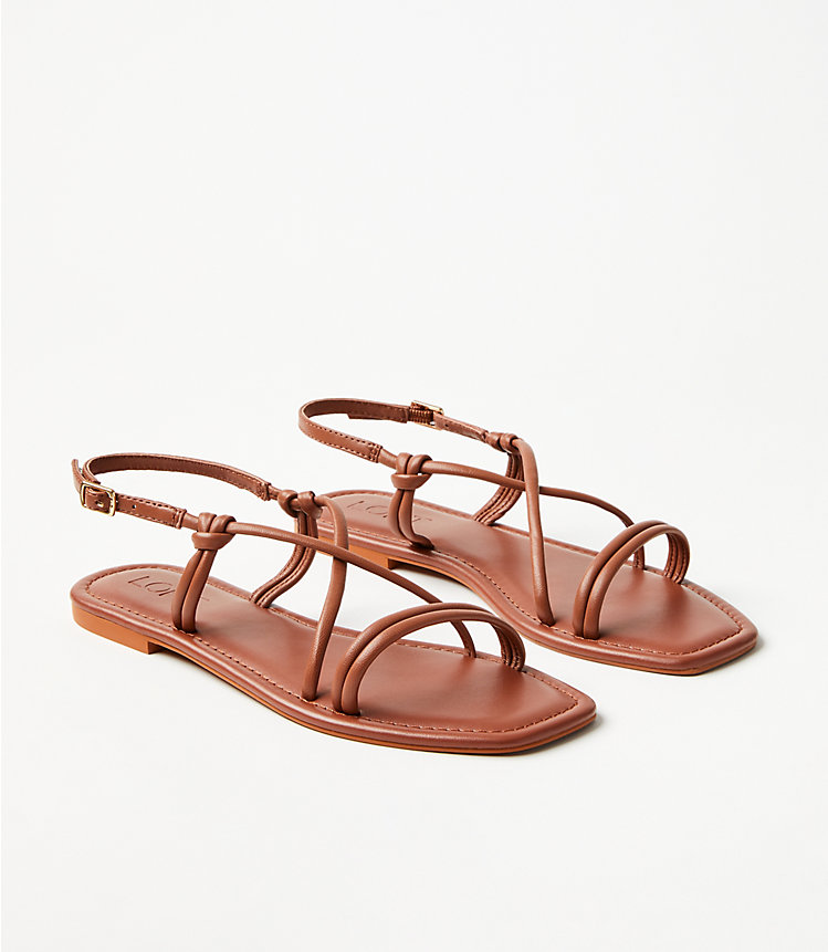Skinny Strappy Sandals image number 0