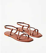 Skinny Strappy Sandals carousel Product Image 1