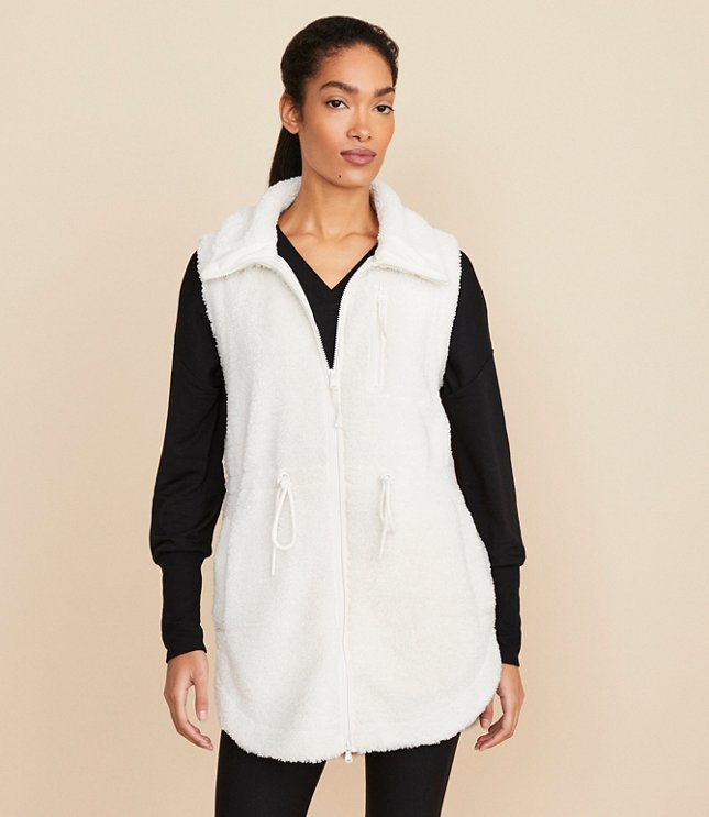 Lou & Grey Cozy Up Sherpa Vest