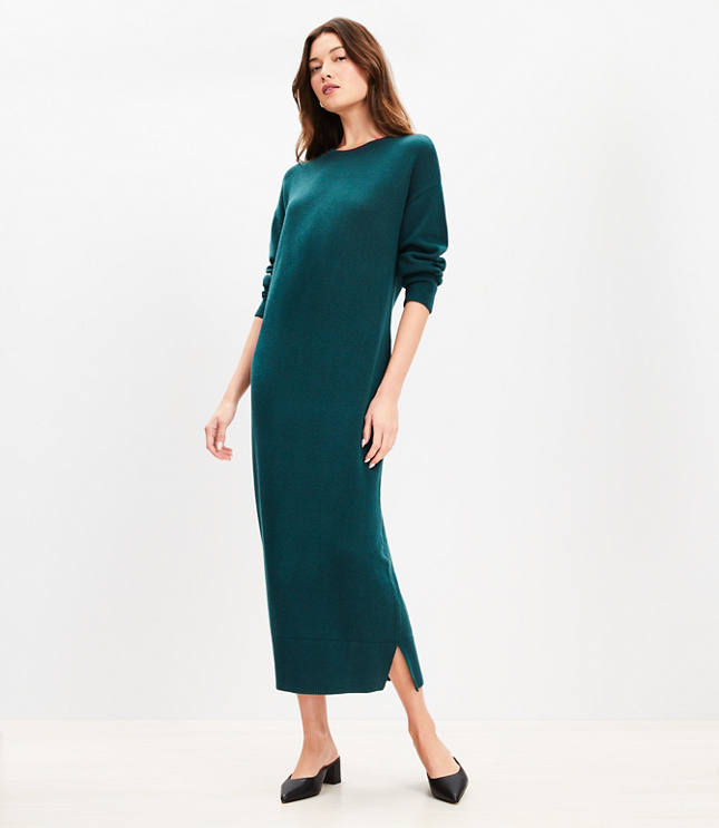 Easy Midi Sweater Dress