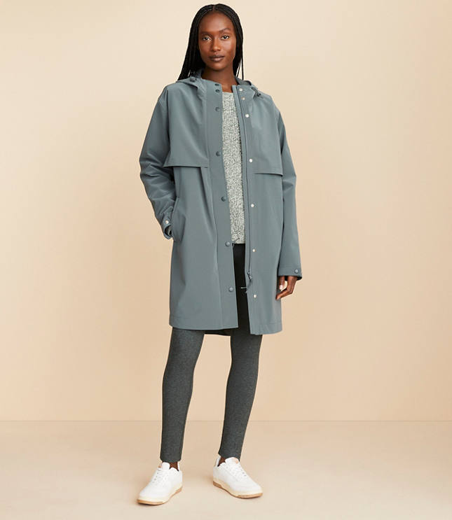 Lou & Grey Long Rain Coat