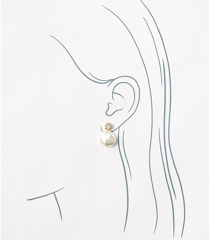 Pearlized Sparkle Earrings