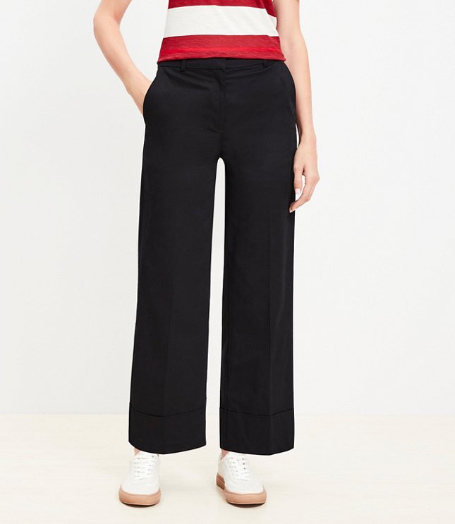 Stovepipe Pants in Twill