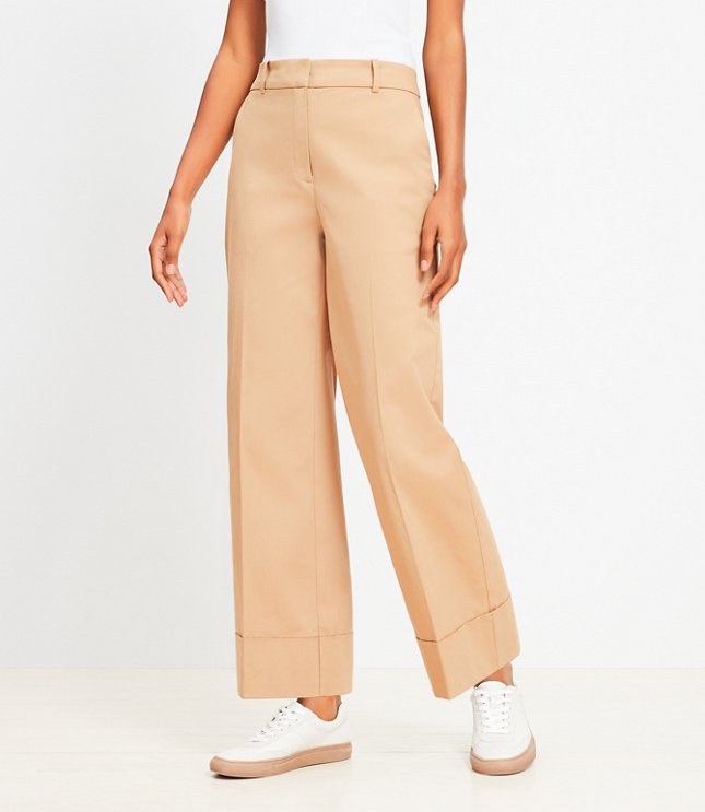 Stovepipe Pants in Twill
