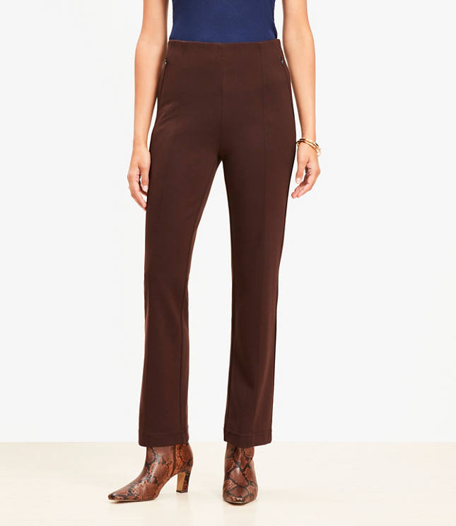 Ponte Straight Pants