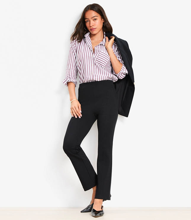 Ponte Straight Pants