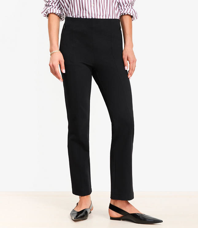 Ponte Straight Pants