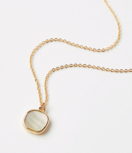Rounded Square Necklace