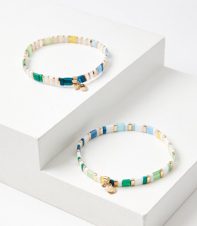 Chicklet Bracelet Set