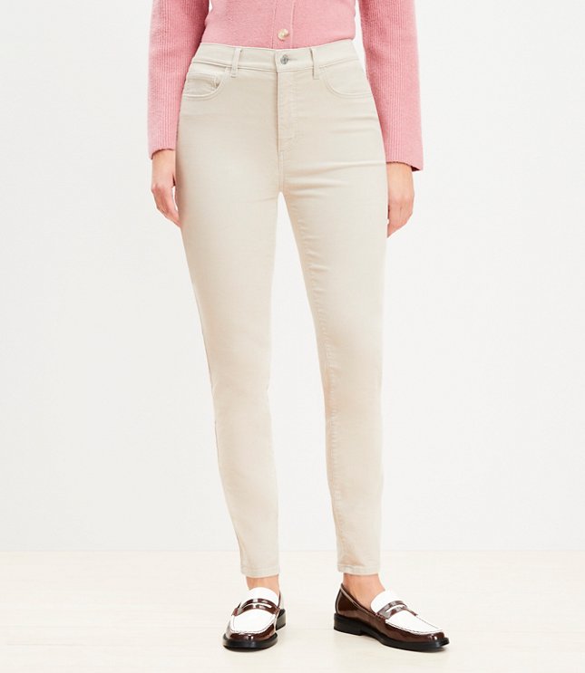 Curvy Skinny Pants in Corduroy