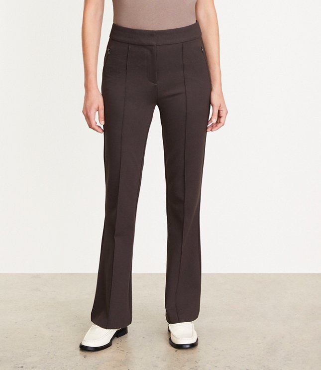 Curvy LOFT Versa Ponte Deluxe Flare Pants