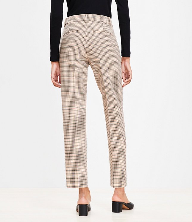 Riviera Slim Pants Plaid