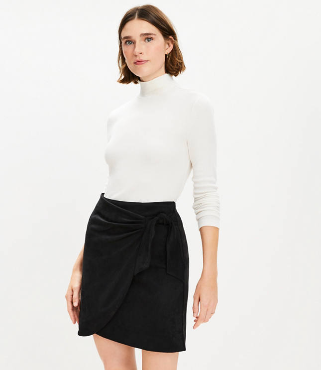 Shirred Tie Neck Top