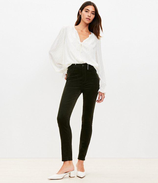 Petite Skinny Pants in Corduroy