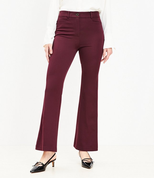 Tall Pleated Tapered Pants in Velvet