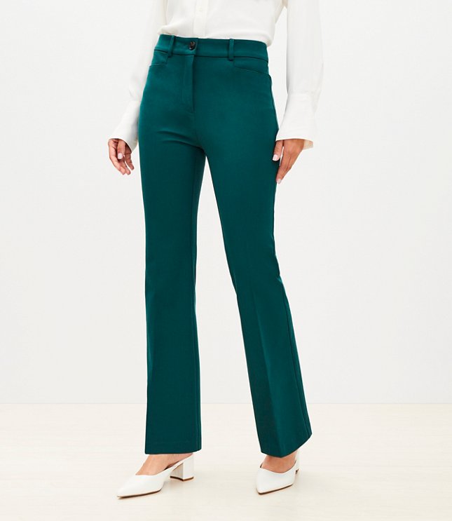 Petite Sutton Flare Pants in Bi-Stretch