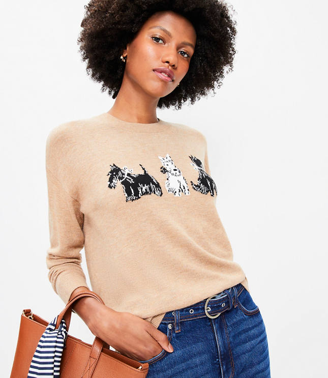 J crew dog sweater best sale