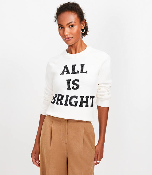 All Is Bright Sweater