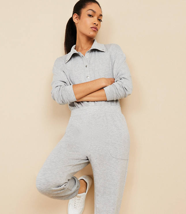 Lou & Grey Scubasoft Snap Jumpsuit