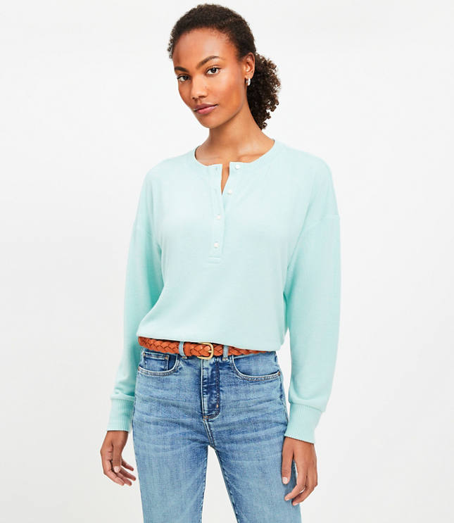 Relaxed Henley Top