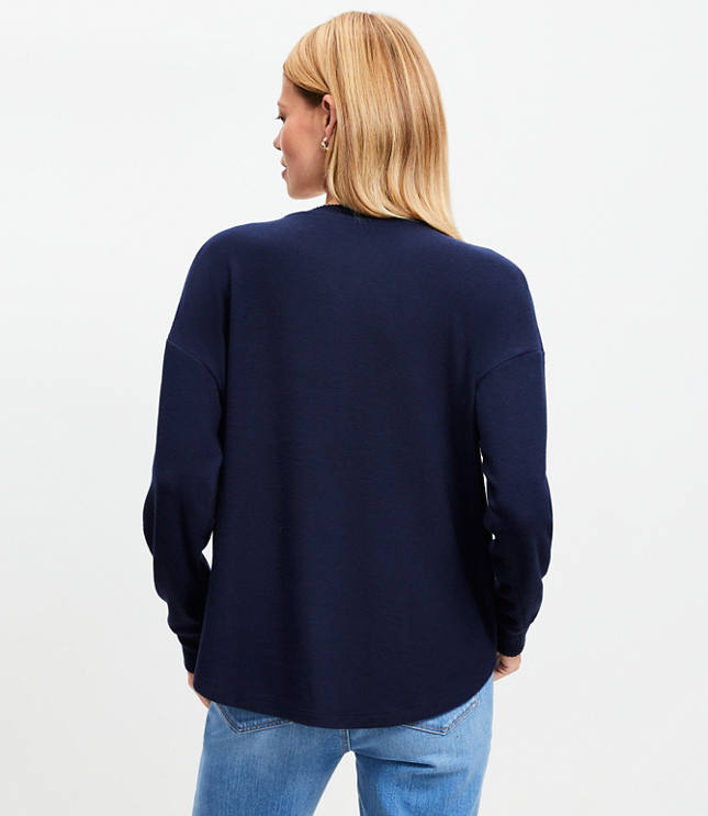 Relaxed Henley Top