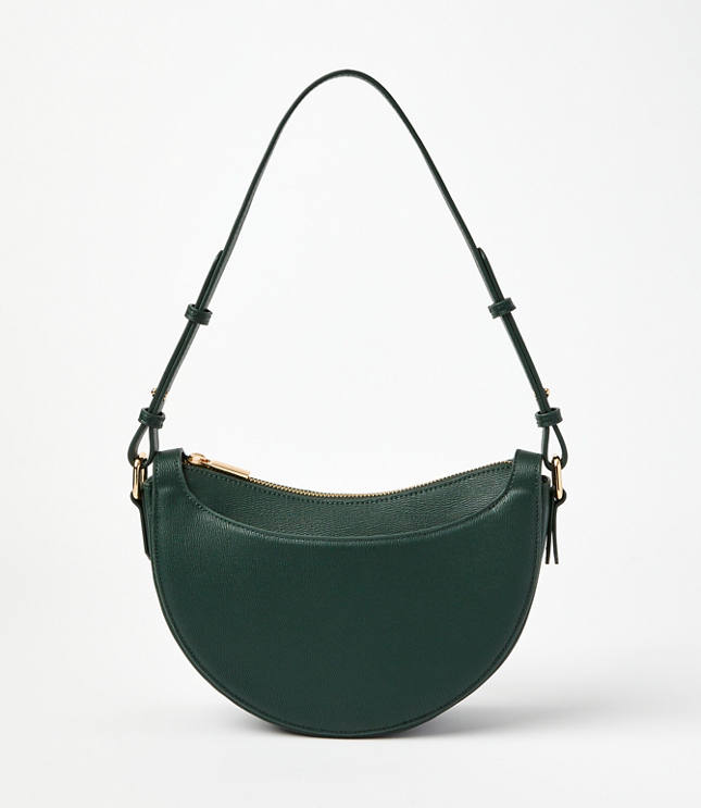 Half Moon Shoulder Bag - Deep Spruce Green