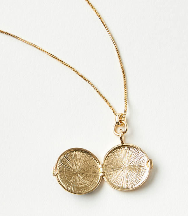 Modern Locket Necklace