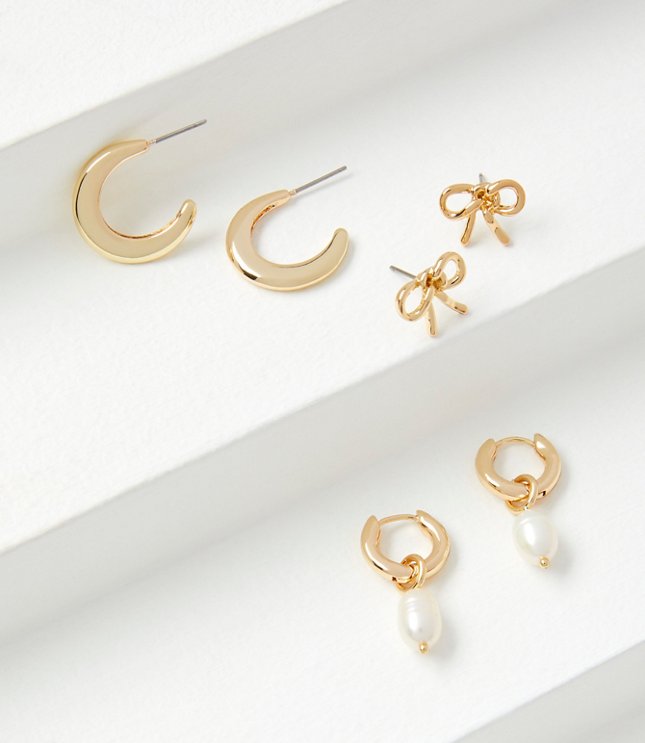 Modern Hoop Earring Set