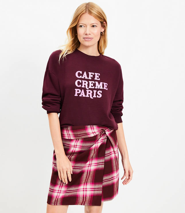 Cafe Creme Paris Sweatshirt