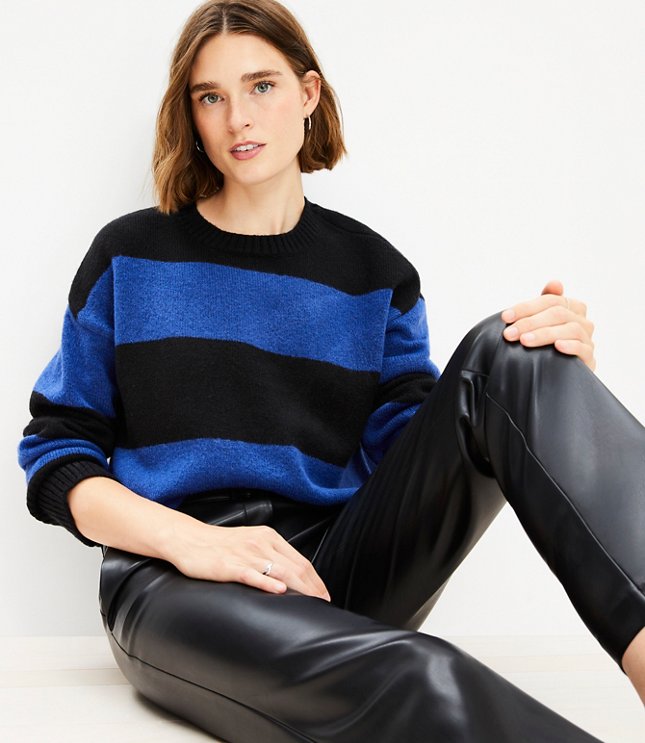 Striped Boatneck Sweater