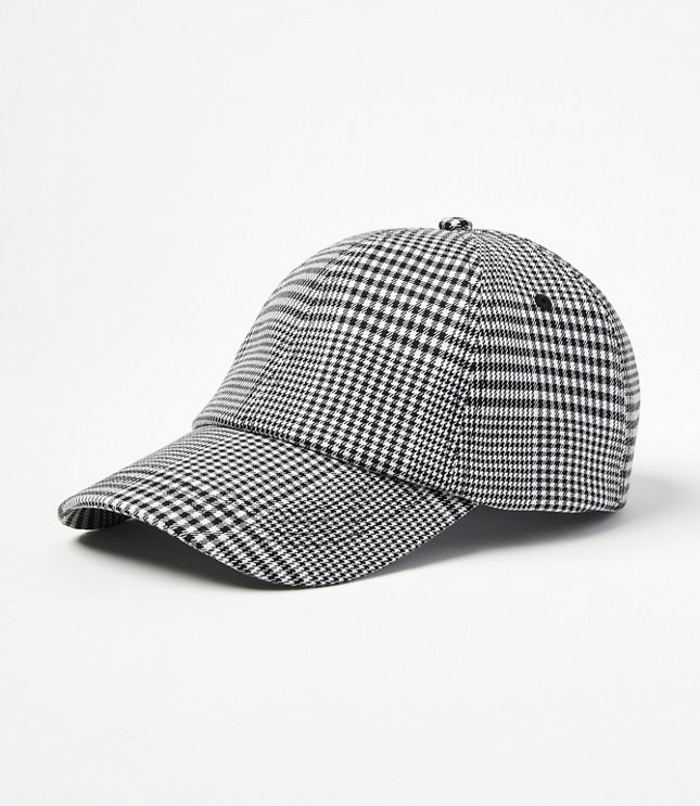 Houndstooth Baseball Cap