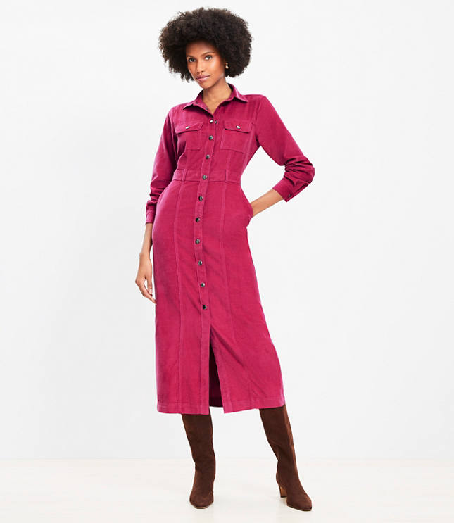 Long Button Down Shirt Dresses Loft