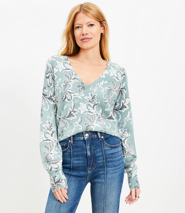 Vine V-Neck Sweater