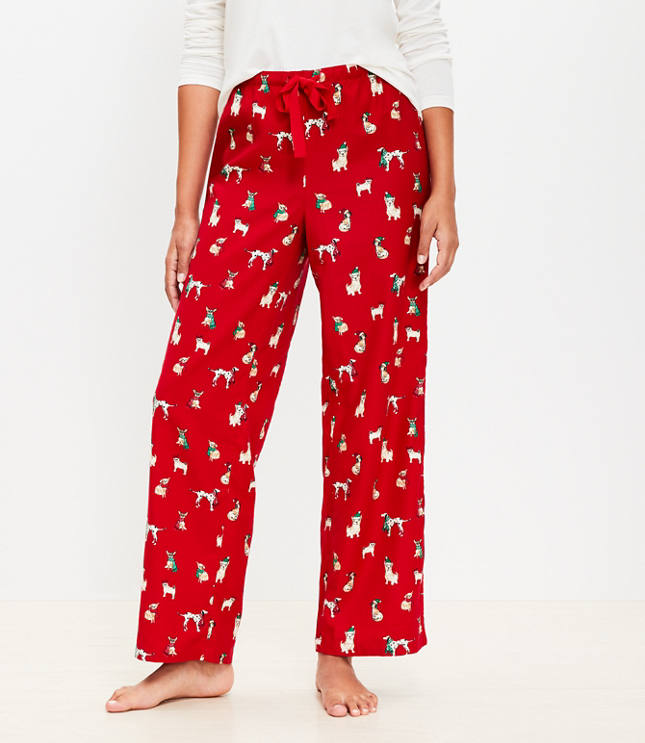 Holiday Dog Pajama Pants - image 2