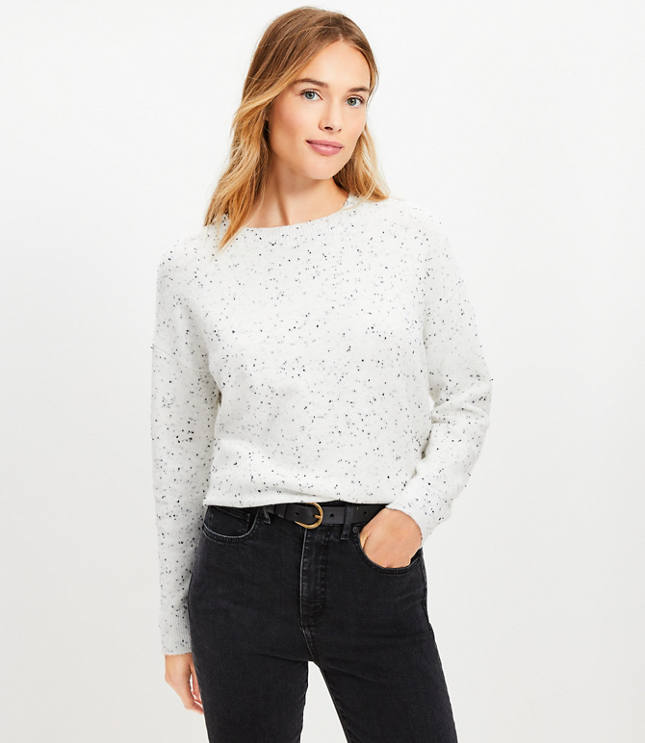 Flecked Everyday Sweater