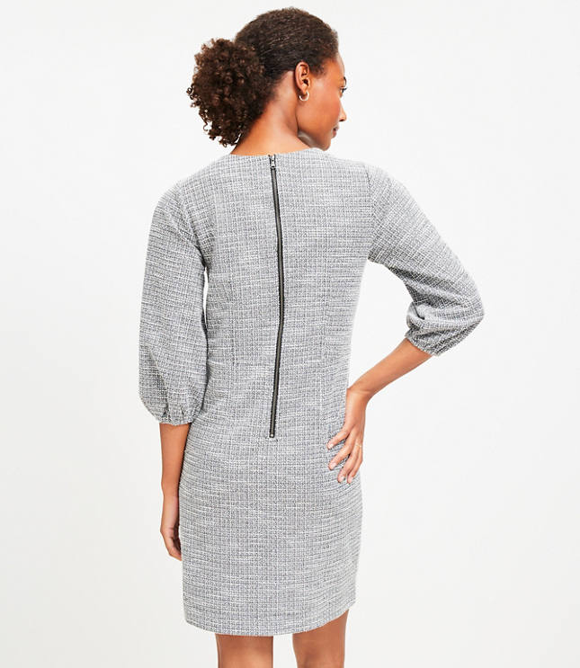 Petite Tweed Mini Dress