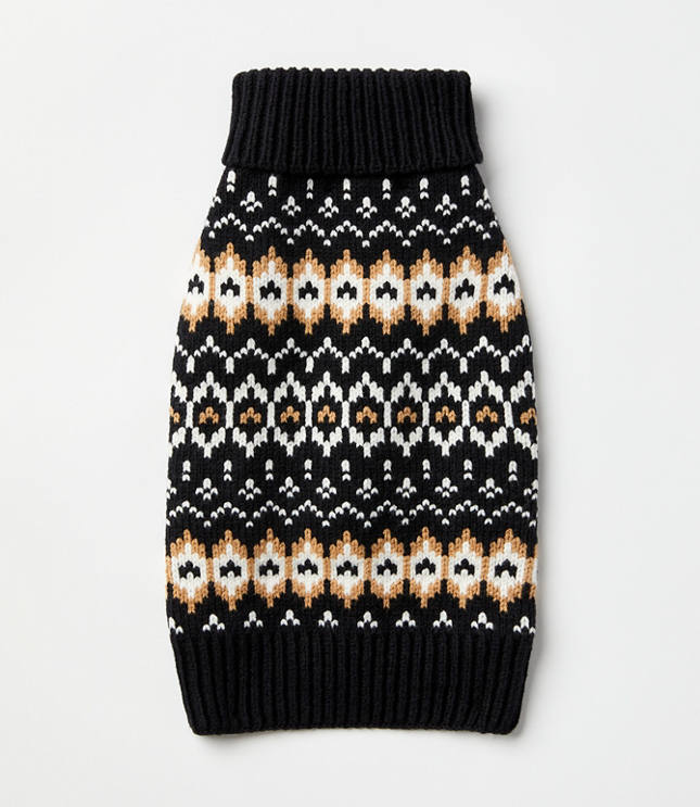 Fair Isle Dog Sweater