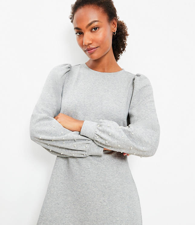 Mini sweatshirt dress best sale