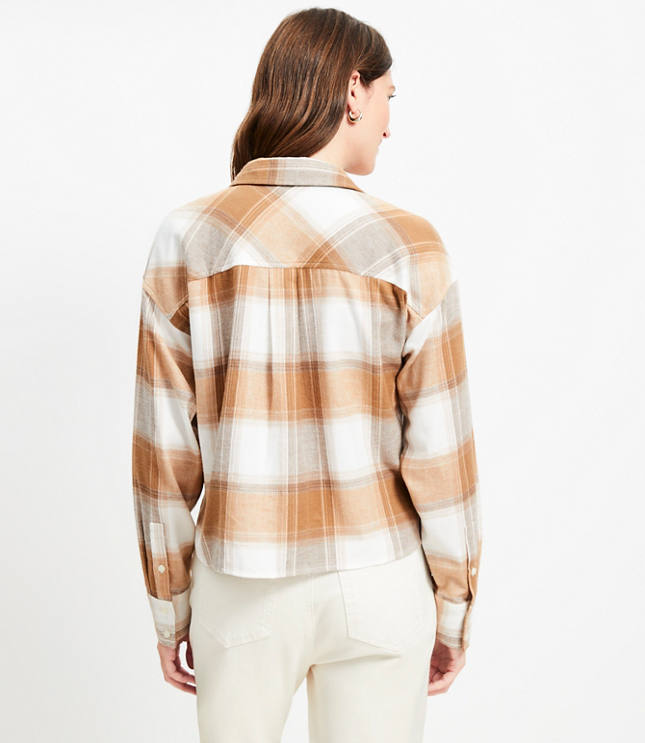 Plaid Modern Pocket Shirt