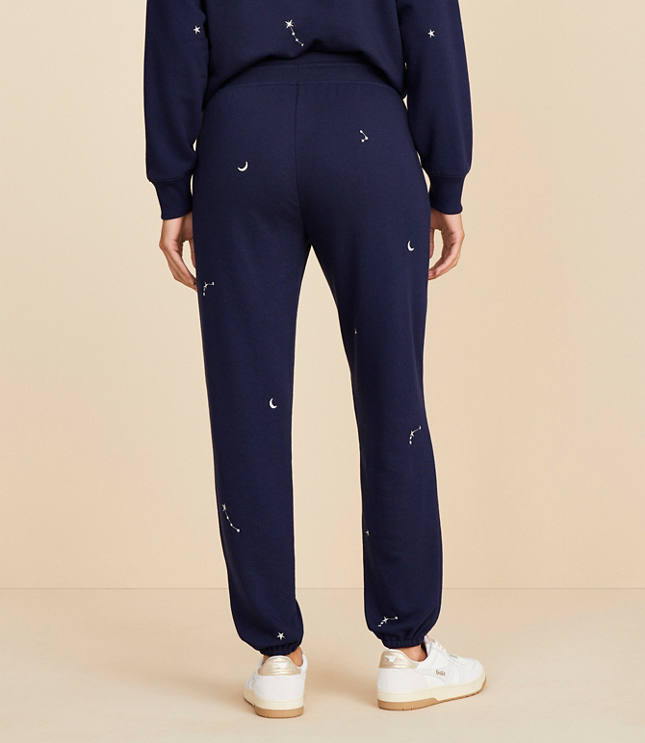 Lou & Grey Starry Night Cozy Cotton Terry Joggers