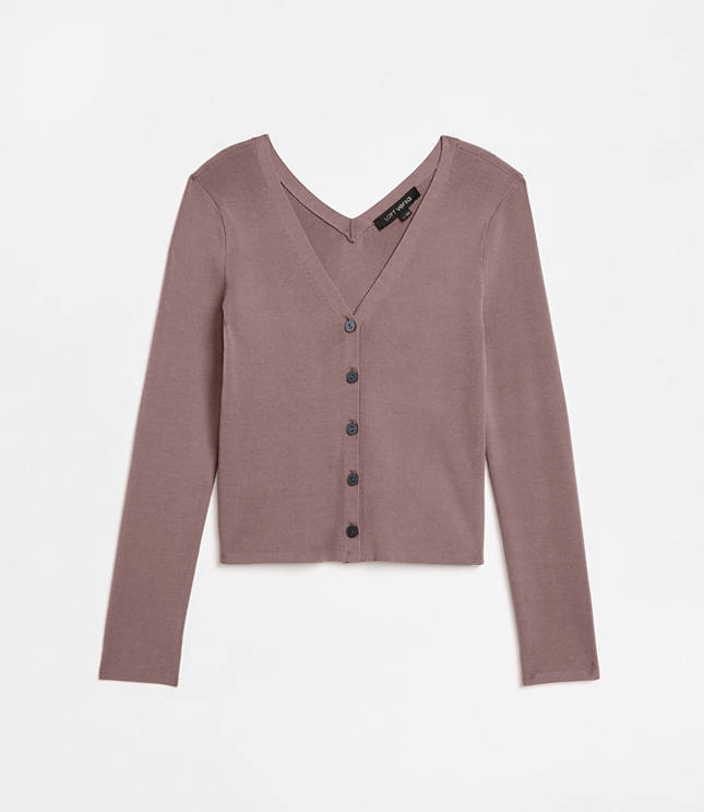 LOFT Versa V-Neck Cardigan Top