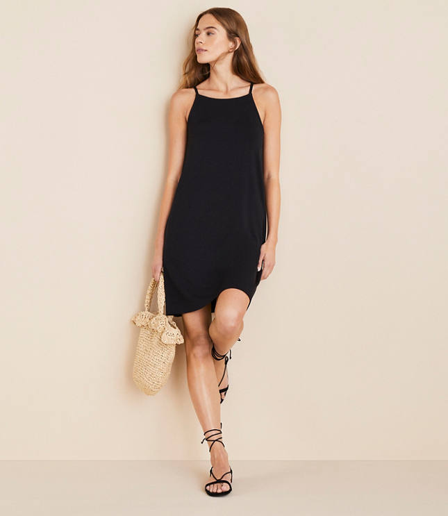 Lou & Grey Signaturesoft Square Neck Pocket Dress