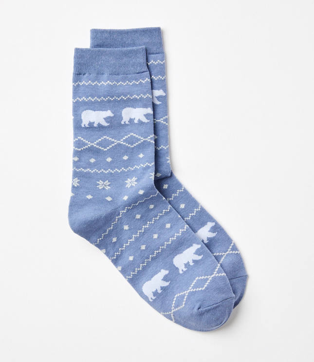 Polar Bear Crew Socks