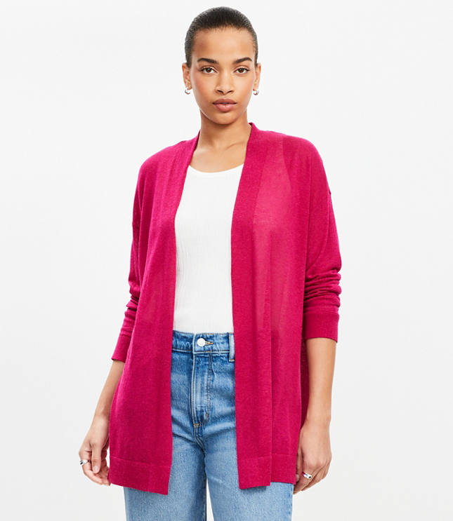 Sheer Open Cardigan