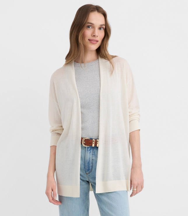 Sheer Open Cardigan